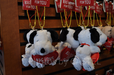 スヌーピー「BIG LOVE FOR YOU」マスコットキーチェーン