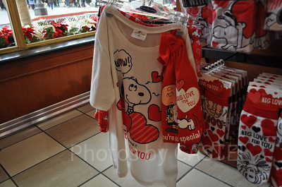 スヌーピー「BIG LOVE FOR YOU」ルームウエア（中身）