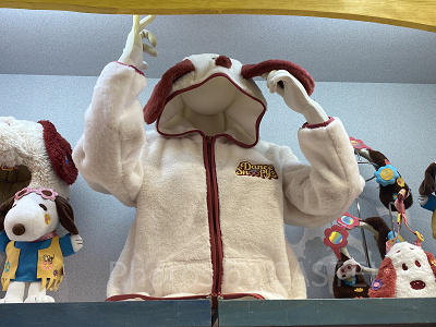 スヌーピーのボアパーカー