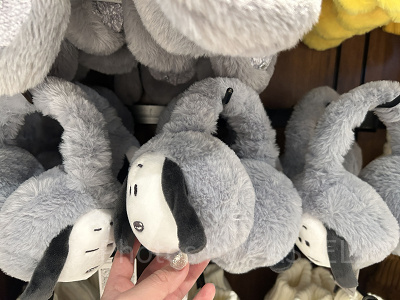 スヌーピーのイヤーマフ