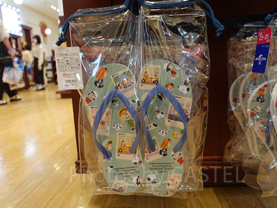 スヌーピーのビーチサンダル