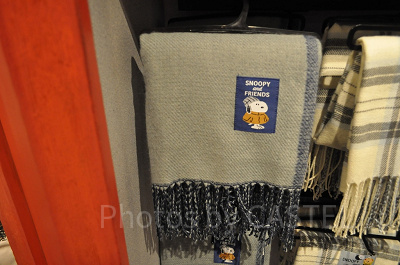 スヌーピー＆フレンズ　ストール（グレー）