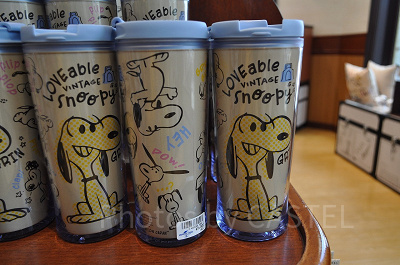 スヌーピーグッズ「LOVEable VINTAGE snoopy」／タンブラー