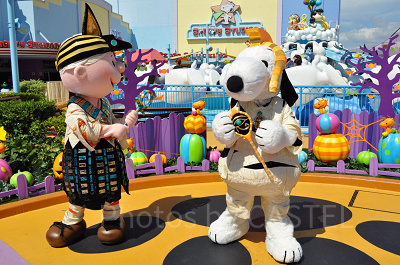 ワンダーランドのスヌーピーハロウィングリーティング（2020年）