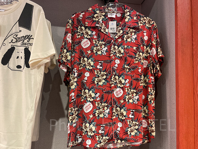 スヌーピーアロハシャツ