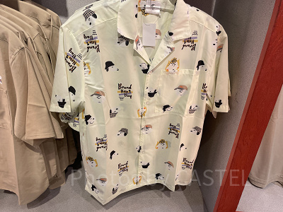 スヌーピー総柄シャツ