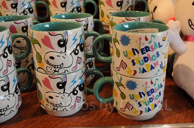 スヌーピーの20周年マグカップ