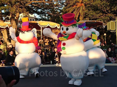 「ディズニー・クリスマス・ストーリーズ」の雪だるま