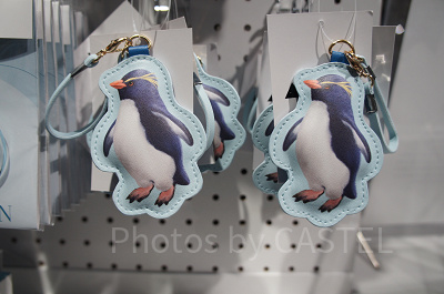 そら 合皮キーホルダー(ペンギン)