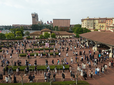 サウスゲート：8時30分頃撮影
