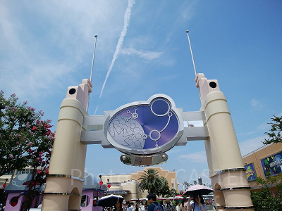 スペースファンタジーザライド看板/USJ