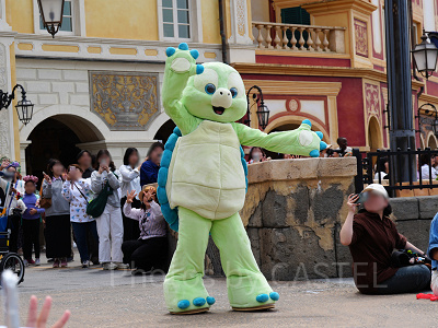 ミッキー広場から見たスパークリング・ジュビリー・セレブレーション