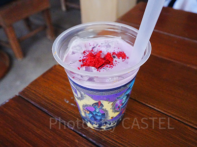 スペシャルドリンク（パンプキンミルク＆コーヒーゼリー）