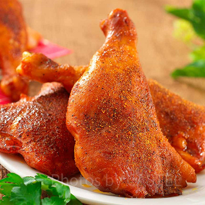 スパイシースモークチキンレッグ