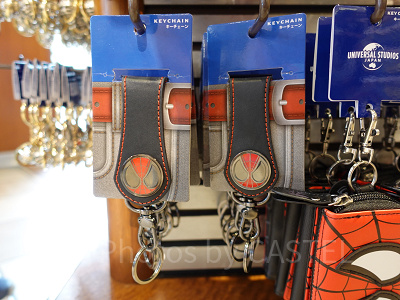 スパイダーマンキーチェーン(ブラック)