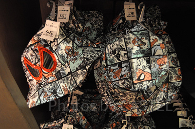 スパイダーマンバケットハット