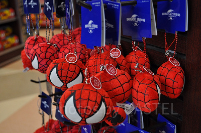 スパイダーマンのブルブルマスコットキーチェーン