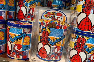 スパイダーマンクランチチョコレート