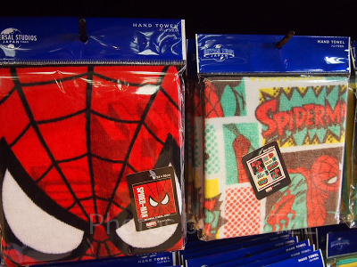 スパイダーマンハンドタオル