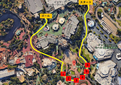 スプーキー”Boo!”フロート停止位置1回目