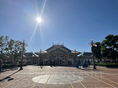 入園の様子／9:00頃