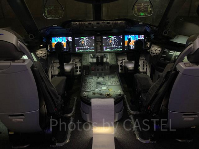 コックピットの様子