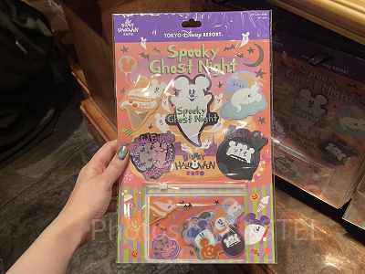 ステッカーセット（スライドジップケース付）(ディズニーハロウィングッズ2025)