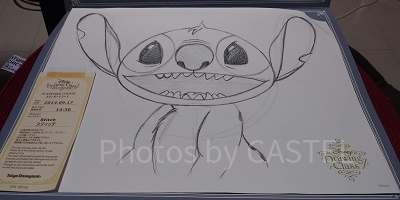 ドローイングクラスで書いたスティッチ