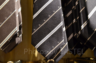 ストライプ（ネイビー）