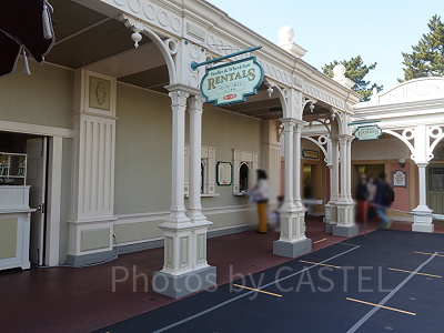 ディズニーランドのベビーカー＆車イス・レンタル