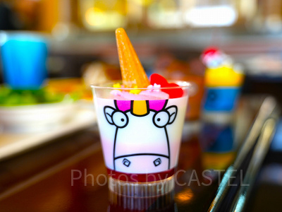 スタジオスターズレストラン：フラッフィ ～ミルクプリン＆ストロベリーパンナコッタ～