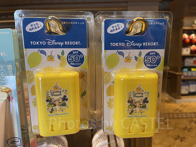 日焼け止めスティック(ディズニーレモン柄グッズ)