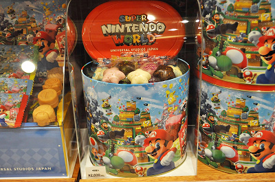 スーパーニンテンドーワールド缶クランチチョコ