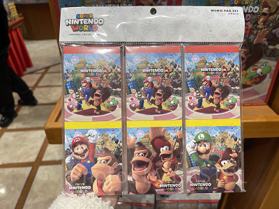 スーパーニンテンドーワールドメモセット