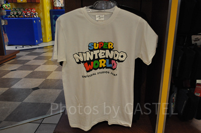 スーパーニンテンドーワールドTシャツ白