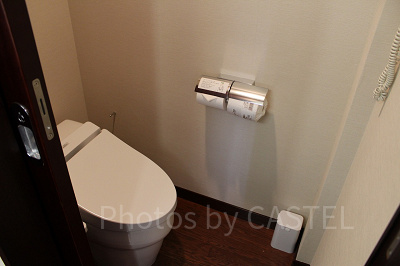 スーペリアルームのシャワートイレ