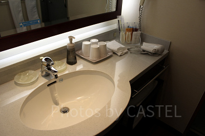 スーペリアルームの洗面所