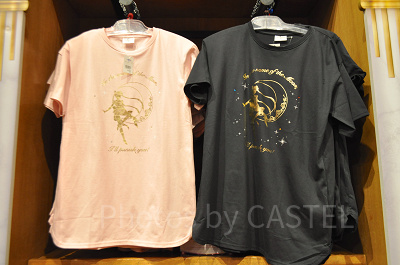 Tシャツ(黒・写真右)(USJ×セーラームーングッズ)