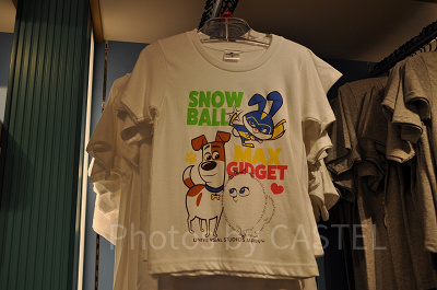 ペット2デザインのTシャツ