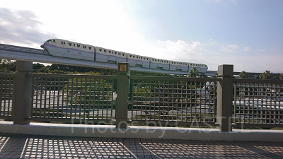 ディズニーリゾートラインに乗ろう!