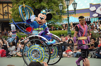 ディズニーランドの七夕イベント