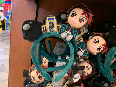 炭治郎と鎹鴉のカチューシャ(USJ鬼滅の刃グッズ2024)