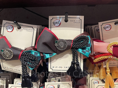 炭治郎ヘアクリップ(USJ×鬼滅の刃 刀鍛冶の里編&柱稽古編グッズ)