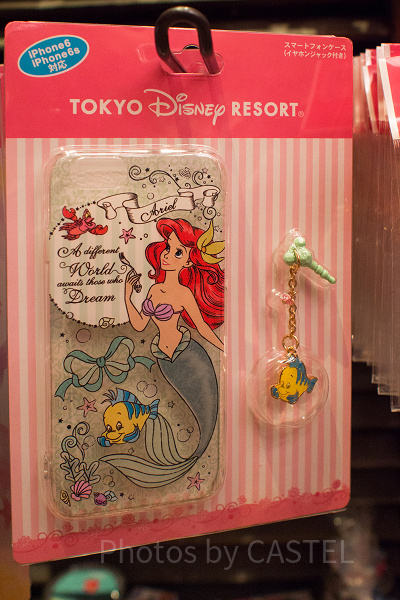 『リトル・マーメイド』スマホケース＆イヤホンジャックセット