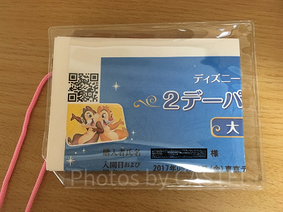 ディズニーeチケットに丁度いいケース