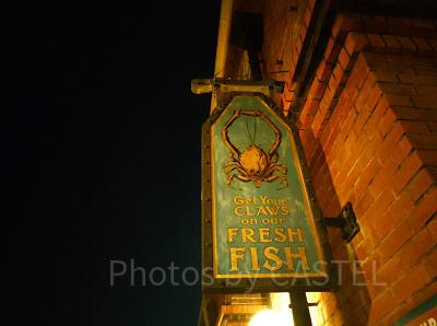 レストラン櫻の横にある看板