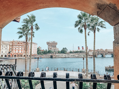 ザンビーニ・ブラザーズ・リストランテの2階からみた景⾊