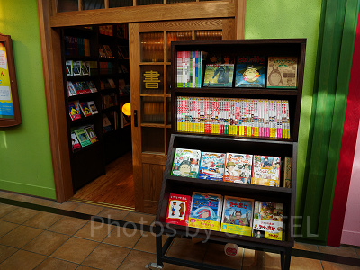 熱風書店にはジブリに関する本がたくさん