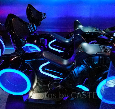 これがバイク型コースターです！スカートでも乗れない事はないです。