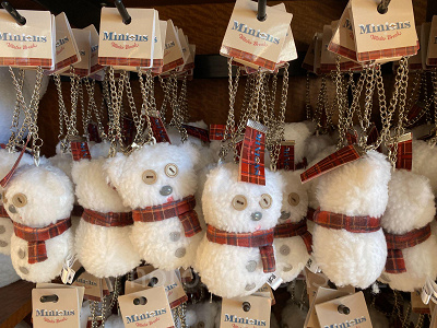 ティムのマスコットキーチェーン(雪だるま)/USJクリスマスグッズ2022